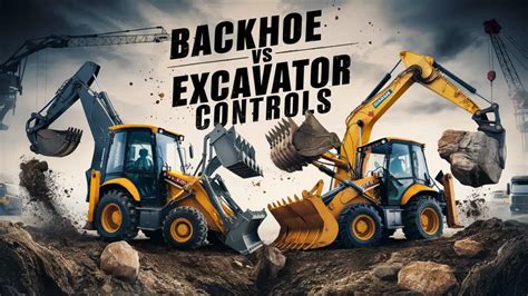 mini excavator joystick|backhoe vs excavator controls.